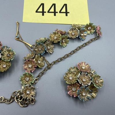 Vintage Spring jewelry set