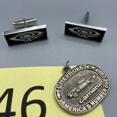 Vintage advertising jewelry