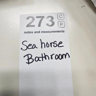 Sea Horse Bathroom items