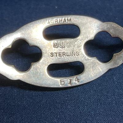 WW1 Fold Up spoon set Sterling silver