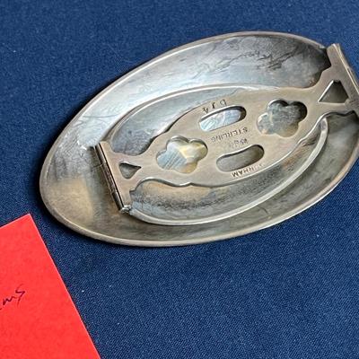 WW1 Fold Up spoon set Sterling silver