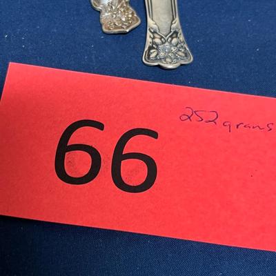 Assorted Sterling Silver spoons