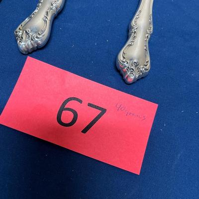 Sterling Silver Salad set