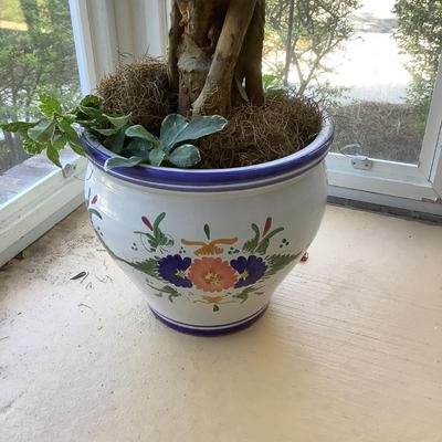 64â€H faux plant in vase