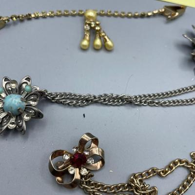 Vintage sweater clips