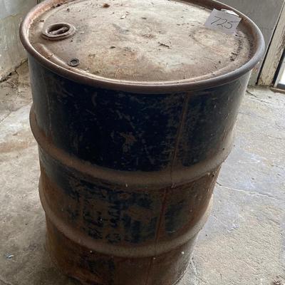 Barrel With Lid