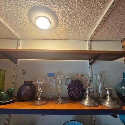 Ceramic and Glass vases and decor