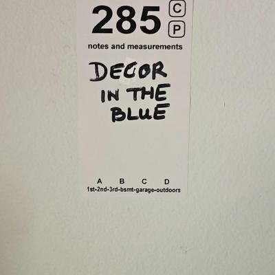 Decor in the Blue