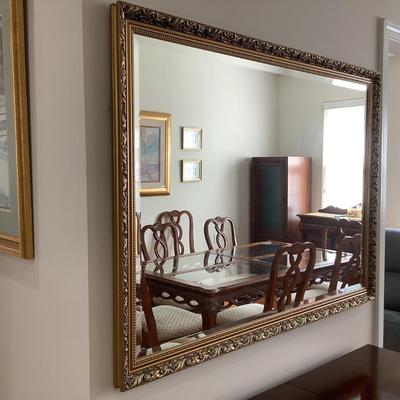 Mirror, beveled 35â€H 47â€W