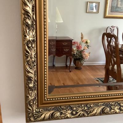 Mirror, beveled 35â€H 47â€W