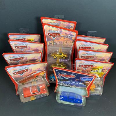 LOT 32: New in Package Disney Pixar Cars - Lot of 11 Diecast Cars