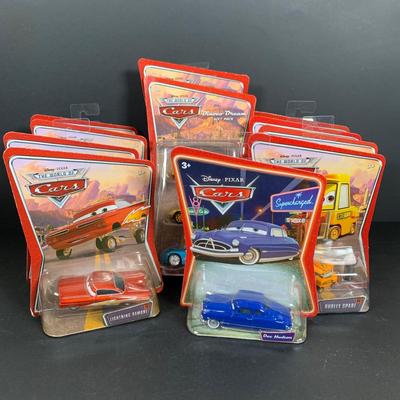 LOT 32: New in Package Disney Pixar Cars - Lot of 11 Diecast Cars