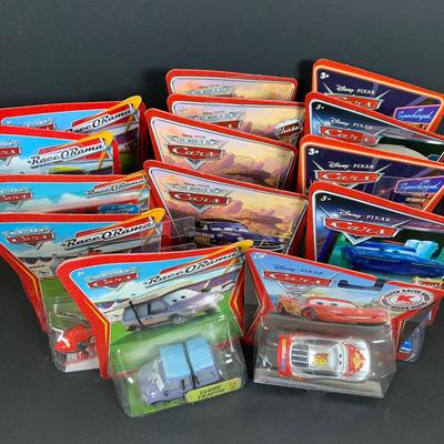 LOT 35: New in Package Disney Pixar Cars- Lot of 14 Diecast Cars