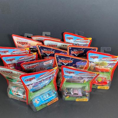 LOT 44: New in Package: Disney Pixar Cars - Lot of 14 Diecast Cars