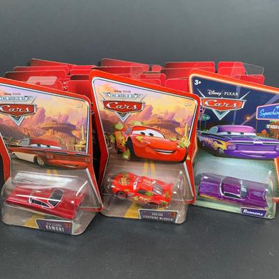 LOT 45: New in Package: Disney Pixar Cars - Lot of 14 Diecast Cars