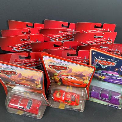 LOT 45: New in Package: Disney Pixar Cars - Lot of 14 Diecast Cars
