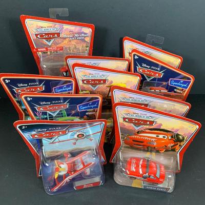 LOT 49: New in Package: Disney Pixar Cars - Lot of 10 Diecast Cars