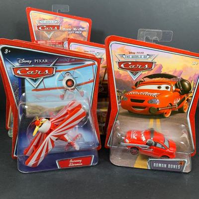 LOT 49: New in Package: Disney Pixar Cars - Lot of 10 Diecast Cars