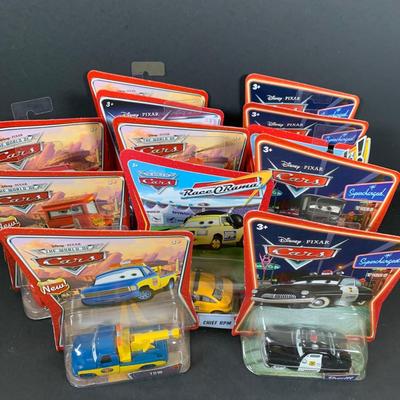 LOT 53: New in Package: Disney Pixar Cars - Lot of 12 Diecast Cars