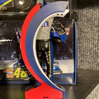 LOT 60: NASCAR - Tribute to Jimmy Johnson #48 Collection, Three Die-Cast Race Cars and Figurines