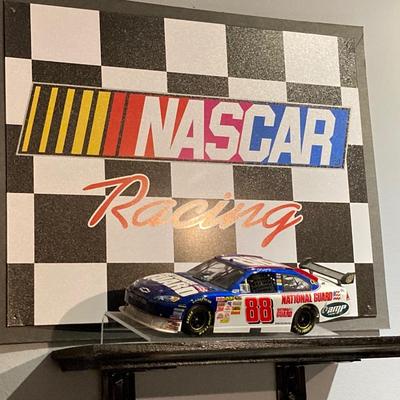 LOT 63: NASCAR Wall of Fame Collection - Dale Earnhardt and Dale Earnhardt Jr and More