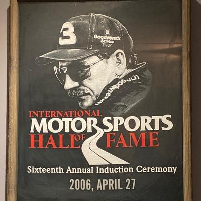 LOT 63: NASCAR Wall of Fame Collection - Dale Earnhardt and Dale Earnhardt Jr and More
