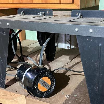 LOT 66: Bench Grinder, Saws (Reciprocating / Hand), Miter Boxes, Router