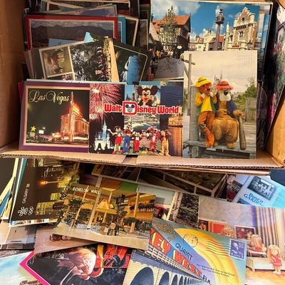 LOT 89AT: Large Collection Of Vintage Postcards