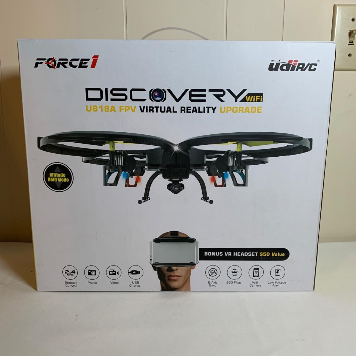 LOT 151 UDI/RC Force 1 Drone & Tabletop Bowling Game