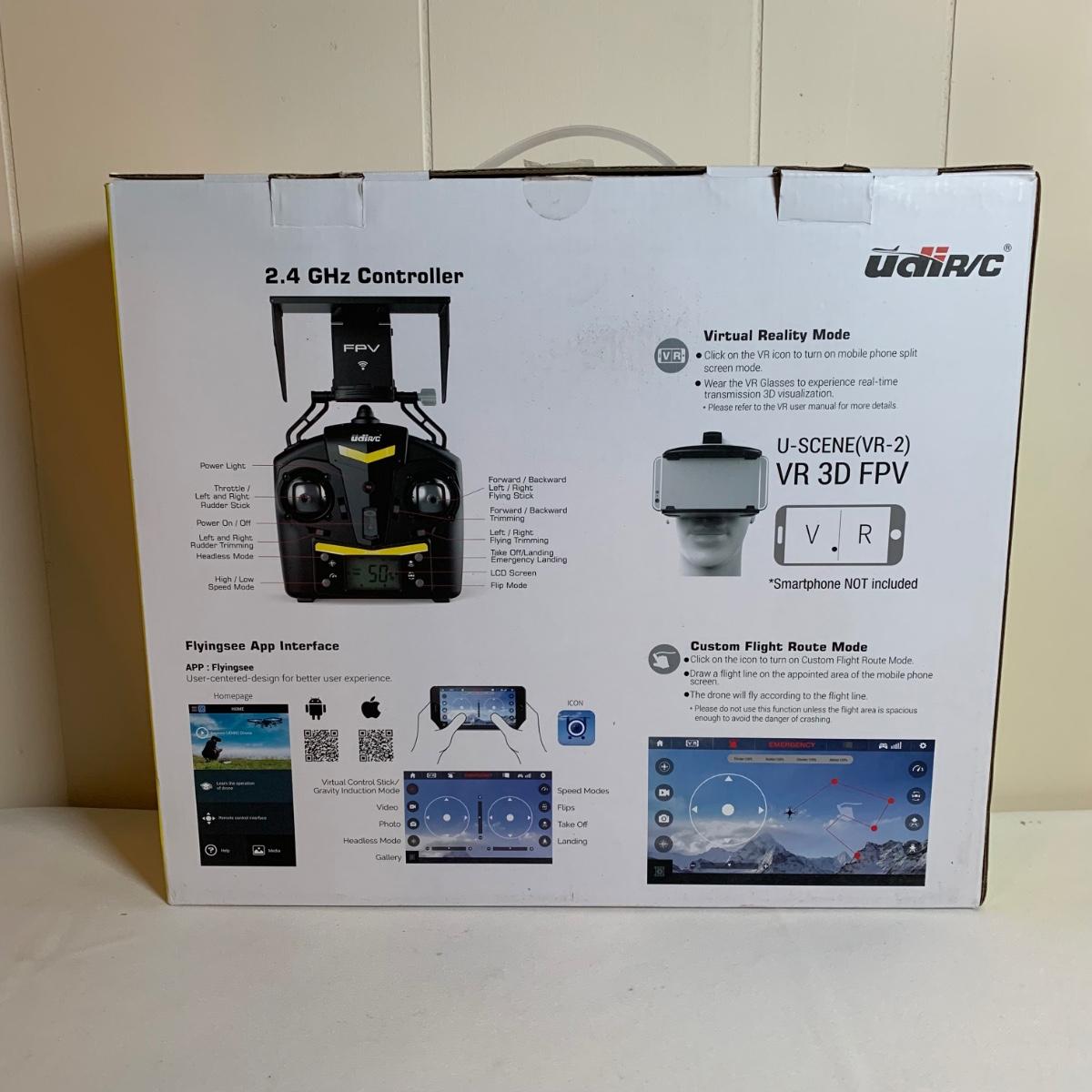 LOT 151 UDI/RC Force 1 Drone & Tabletop Bowling Game