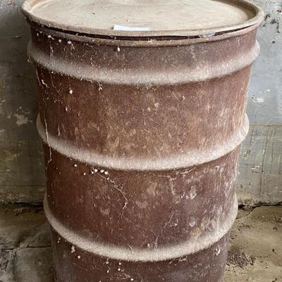 Barrel with Lid