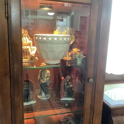 2 display cabinets 65â€ H 22â€W 20â€depth