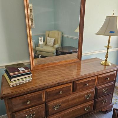 Vintage Dresser and mirror