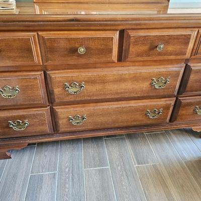 Vintage Dresser and mirror