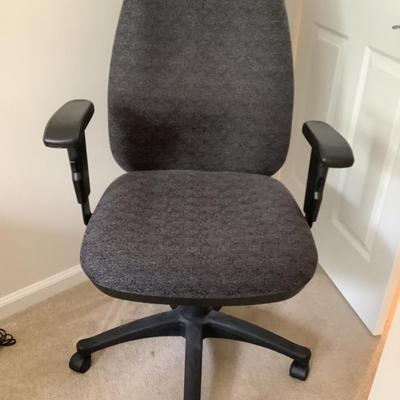 Fabric office chair 42â€H 26â€W 22â€depth