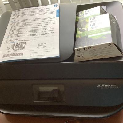 HP office jet 4655 printer with ink lot