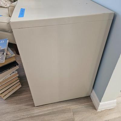 Metal filing cabinet