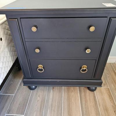 Broyhill Black Night Stand