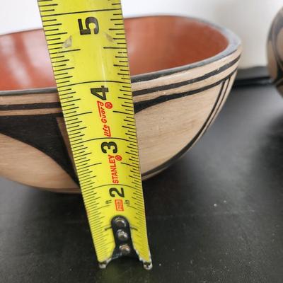 Lot of 5 Native American Pottery Signed By Artist