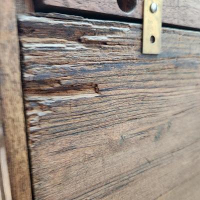 Antique Mirror Wall Cabinet with Towel Holder 20x28x5.5