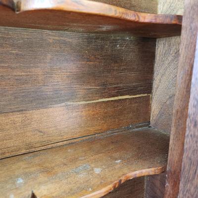 Antique Mirror Wall Cabinet with Towel Holder 20x28x5.5