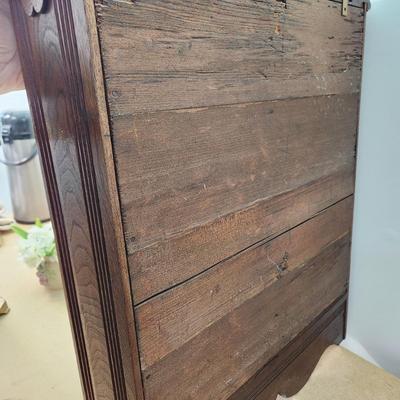 Antique Mirror Wall Cabinet with Towel Holder 20x28x5.5