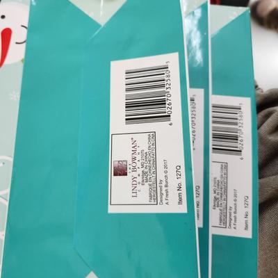 Large Lot of Lindy Bowman Holiday Christmas Gift bags New Stock in Large Tote