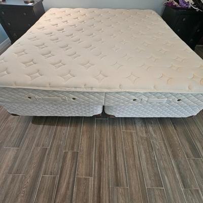 King size mattress and bed frame