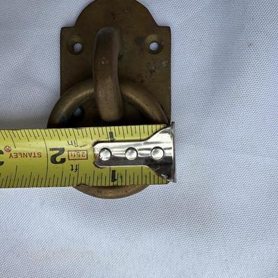 Vintage Brass Drawer/Cabinet Pulls (6)