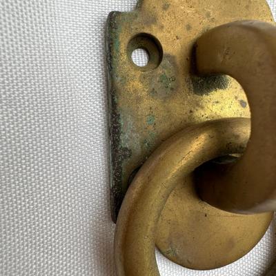 Vintage Brass Drawer/Cabinet Pulls (6)