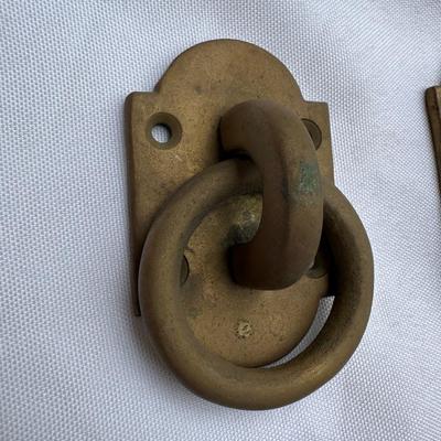 Vintage Brass Drawer/Cabinet Pulls (6)