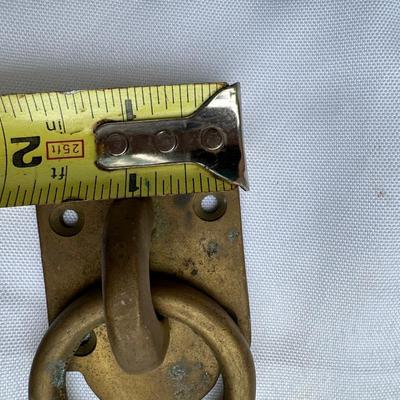 Vintage Brass Drawer/Cabinet Pulls (6)