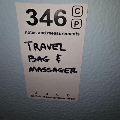 Travel Bag and Massager