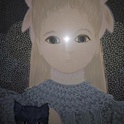 Patricia Barton signed litho